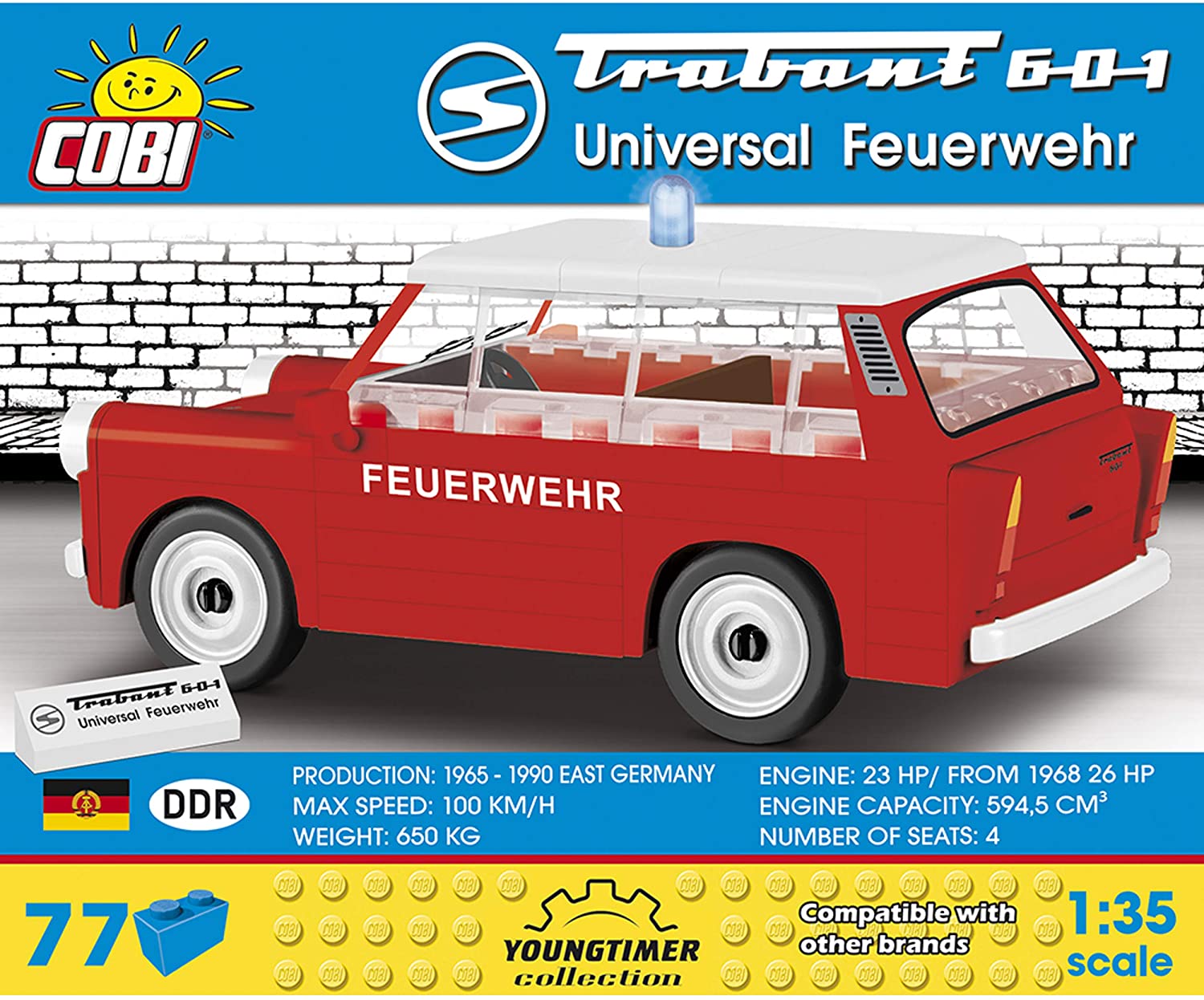 Trabant 601 Universal Feuerwchr - Image 2