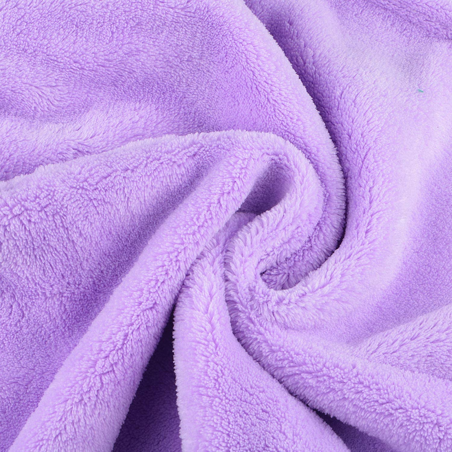 URAQT Hair Towel Turban, 3 Pack Microfibre Soft Hair Towel Wrap - Image 2