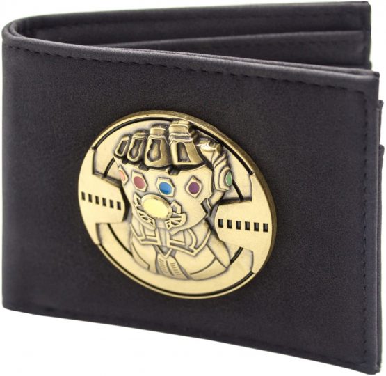 Avengers Infinity Gauntlet Soul Gems Black ID & Card Wallet - Image 2