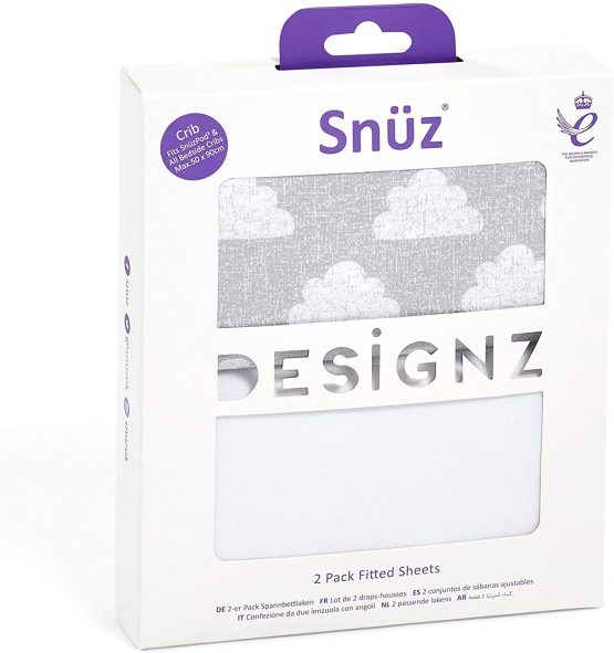 Snüz Cot Bed Mattress Protector, White, BD028BH - Image 3