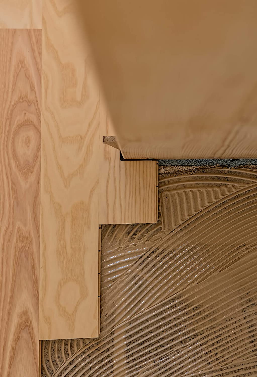 Sika SikaBond 151, Elastic Wood Floor Adhesive, Easy To Spread, Forms Stable Trowel Peaks, Very Low Emissions, Parquet Brown - Image 3