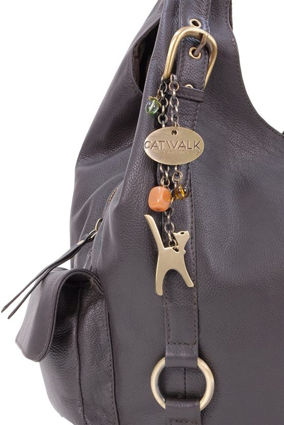 Catwalk Collection Handbags - Women's Large Leather Shoulder Bag - ALEX - Image 3