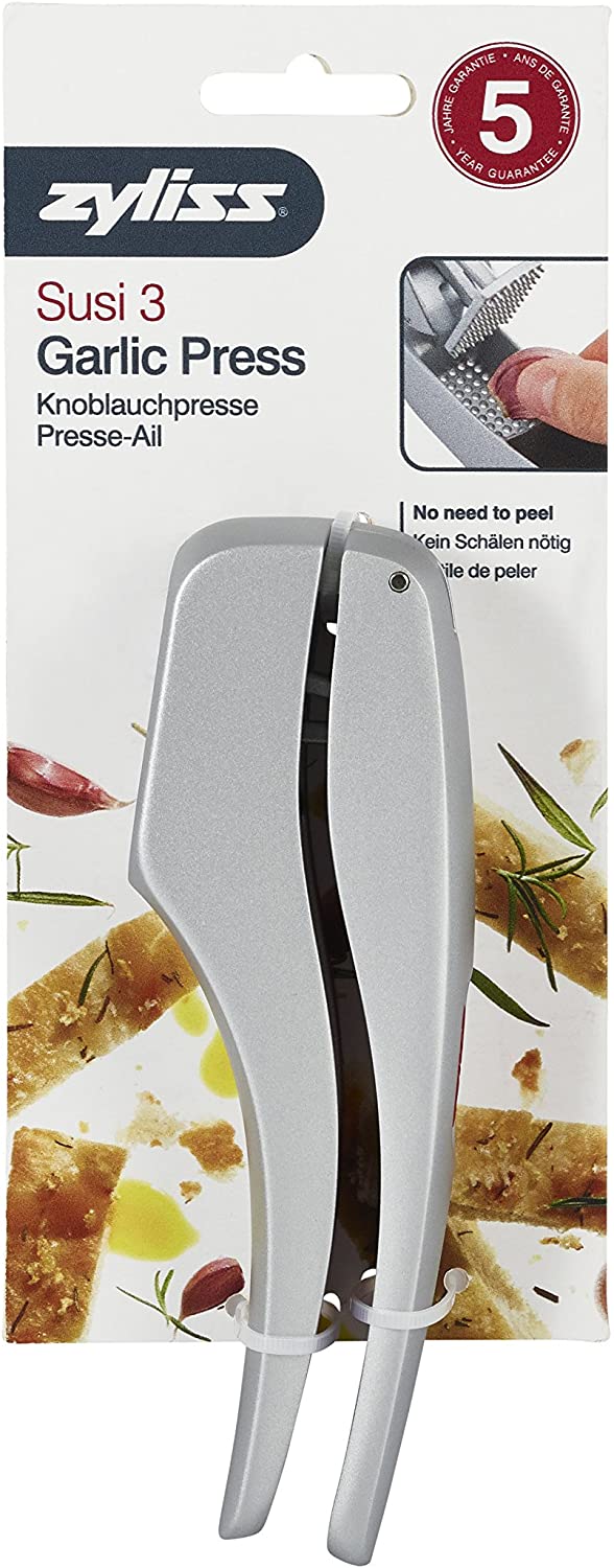 Zyliss Garlic Press Susi 3, Aluminium, Silver - Image 2