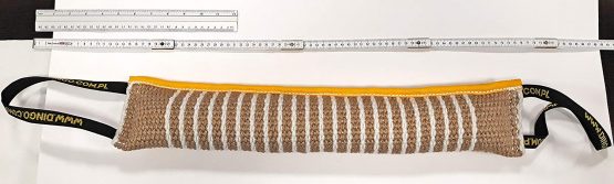 Dingo Jute Bite Tug With Two Extra Strong Handles For Tug Of War Play Dog Bite Training 10553 - Image 2