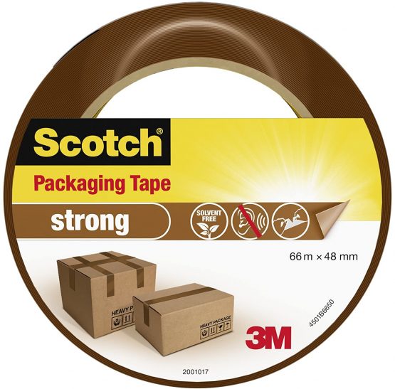Scotch 4501B6648 66 m x 48 mm Strong Packaging Tape - Brown - Image 4