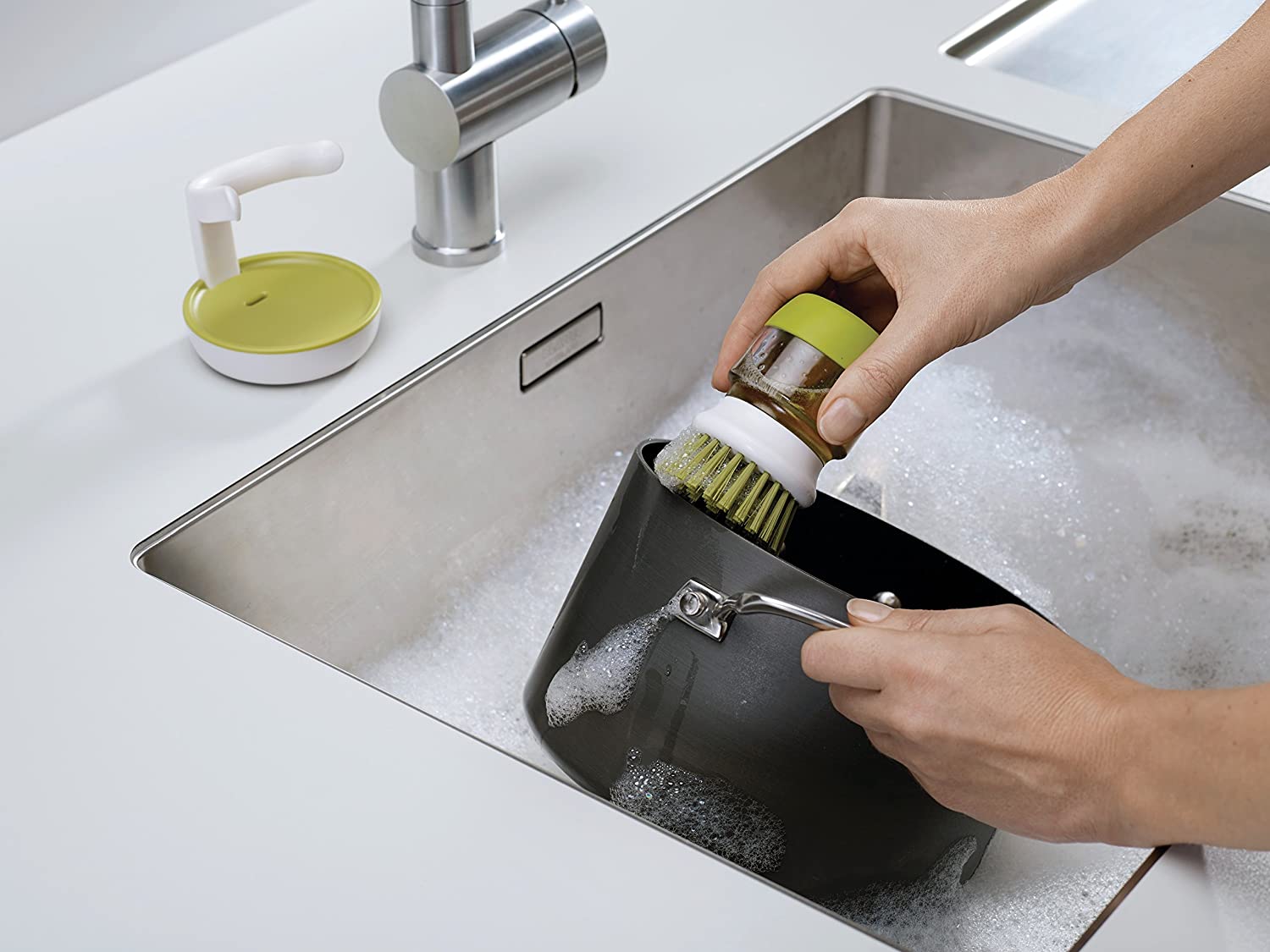 Joseph Joseph Washing up brush, Grey, 24 - Image 4
