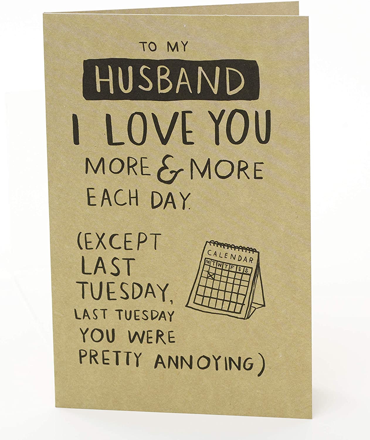 Husband Birthday Card, Funny Card for Husband, Birthday Card for Husband, Gift Card for Him, Gifts for Husband - Image 3
