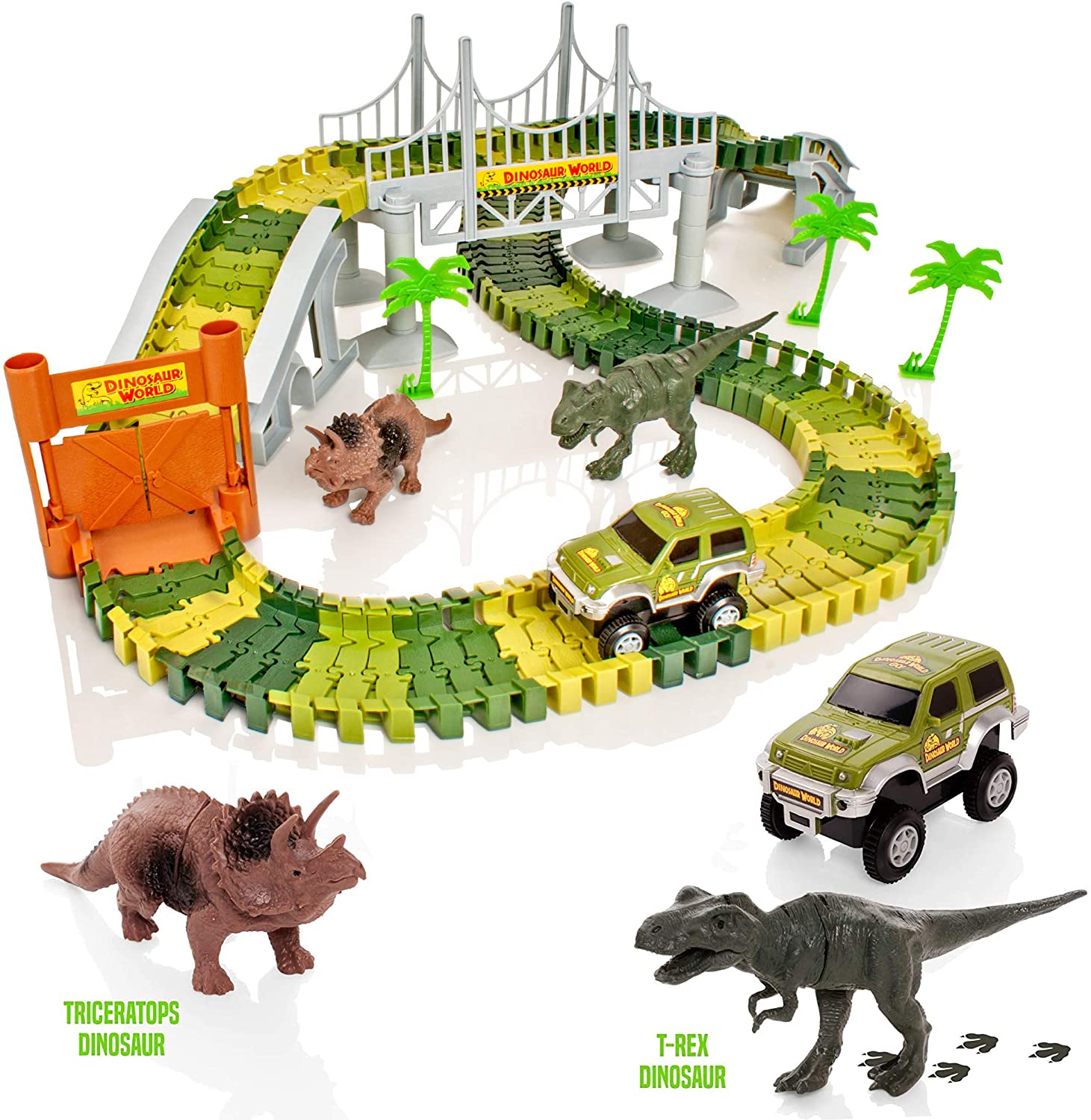 dino track 192 pieces