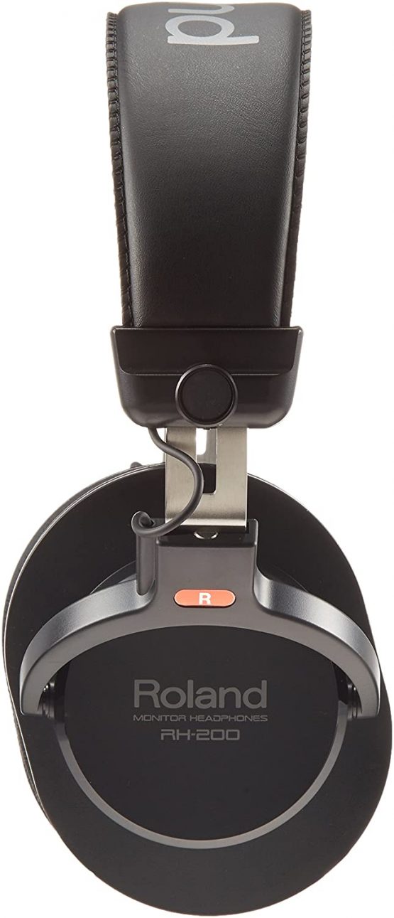 Roland Rh-200 Headphones, Stereo Monitor Headphones, Clear, Accurate & Comfortable for Studio-Quality Monitoring - Black - Image 2