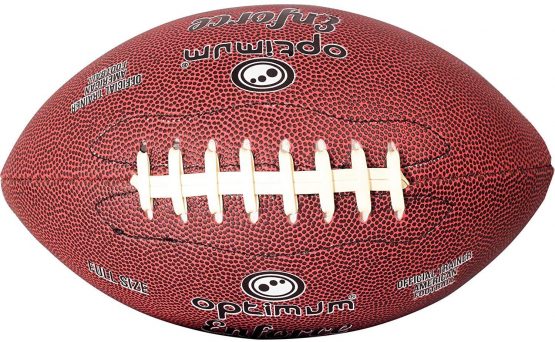 Optimum Enforce American Football, Maroon, Full Size