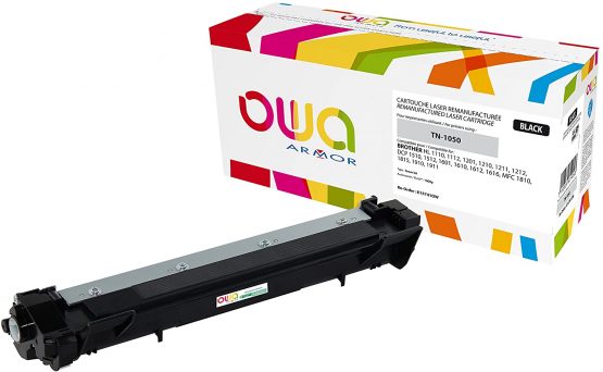 Armor TN-1050 Remanufactured Laser Toner Compatible with Brother DCP Printer Black