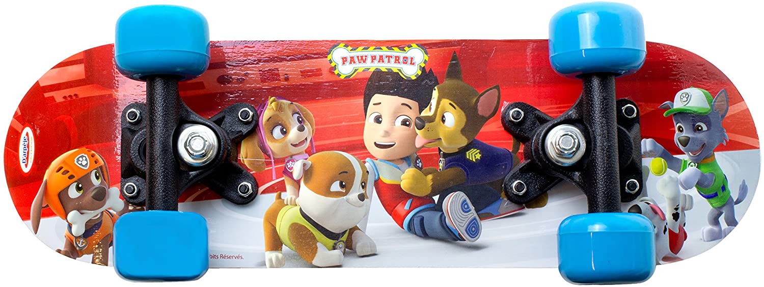 Kids 17 Inches Paw Patrol Mini Wooden Cruiser Skateboard Graphic