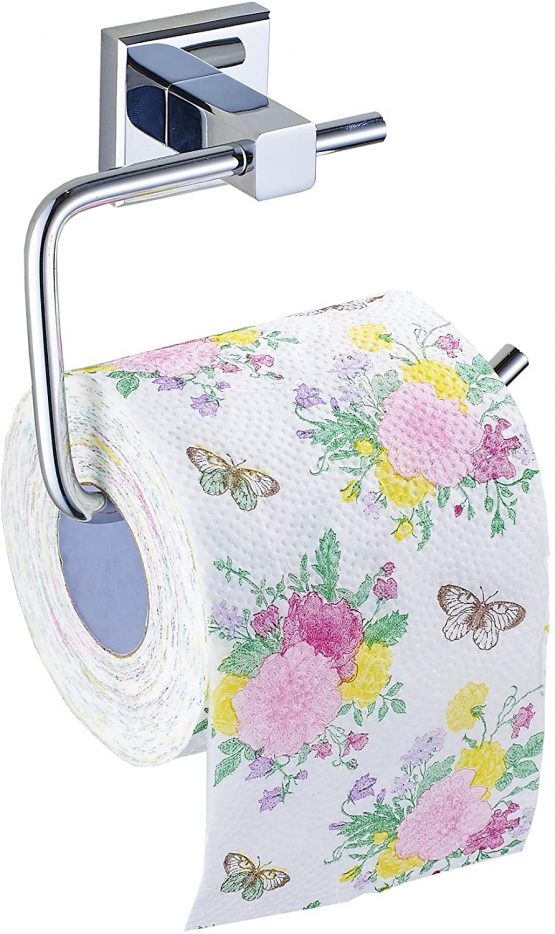 Aothpher Modern Toilet Roll Paper Holder Wall Mounted Bathroom Tissue Rack Stainless Steel - Image 2