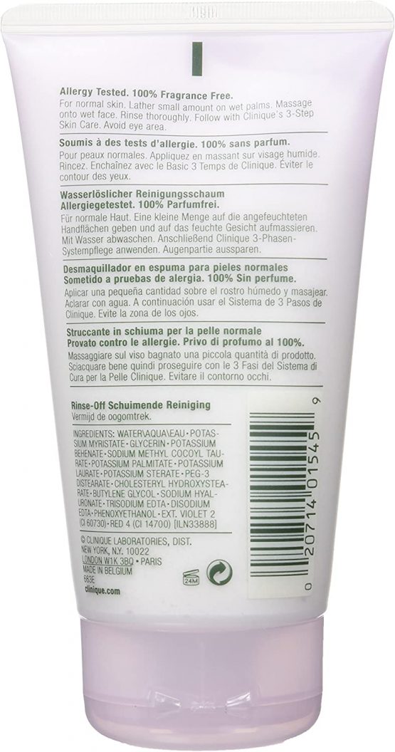 Clinique Rinse Off Foaming Cleanser 150 ml - Image 2