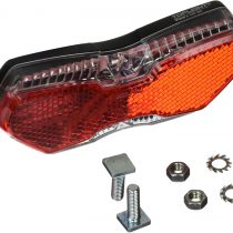 busch+müller Unisex_Adult Toplight View Rear Light, Black, Standard Size