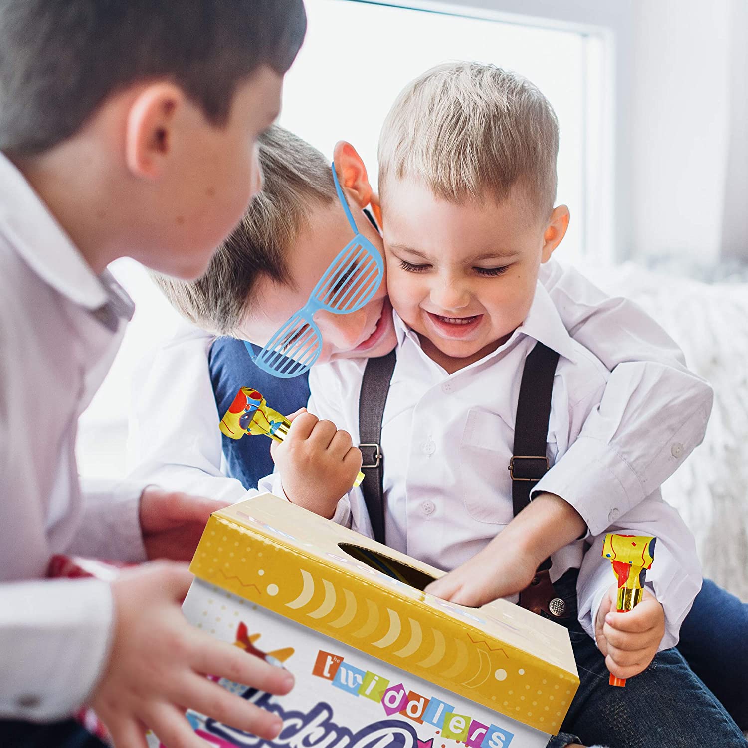 THE TWIDDLERS - 100 Pc Mega Birthday Lucky Dip Toy Selection for Boys & Girls - Image 2