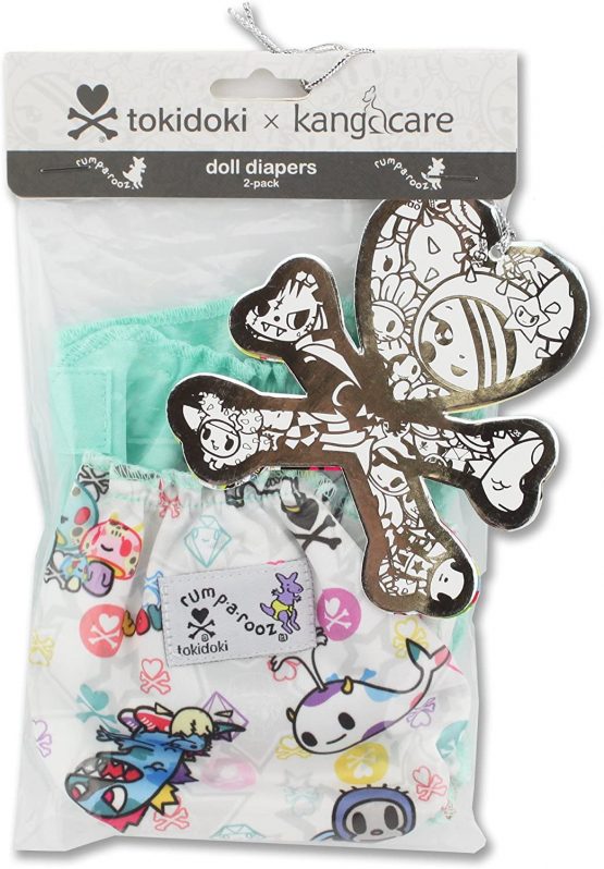 Kanga Care Rumparooz Doll Nappy Set, tokiBambino and Sweet