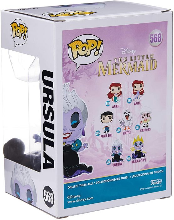 Funko 40103 POP Disney: Little Mermaid-Ursula with Eels Collectible Figure, Multicolor - Image 4