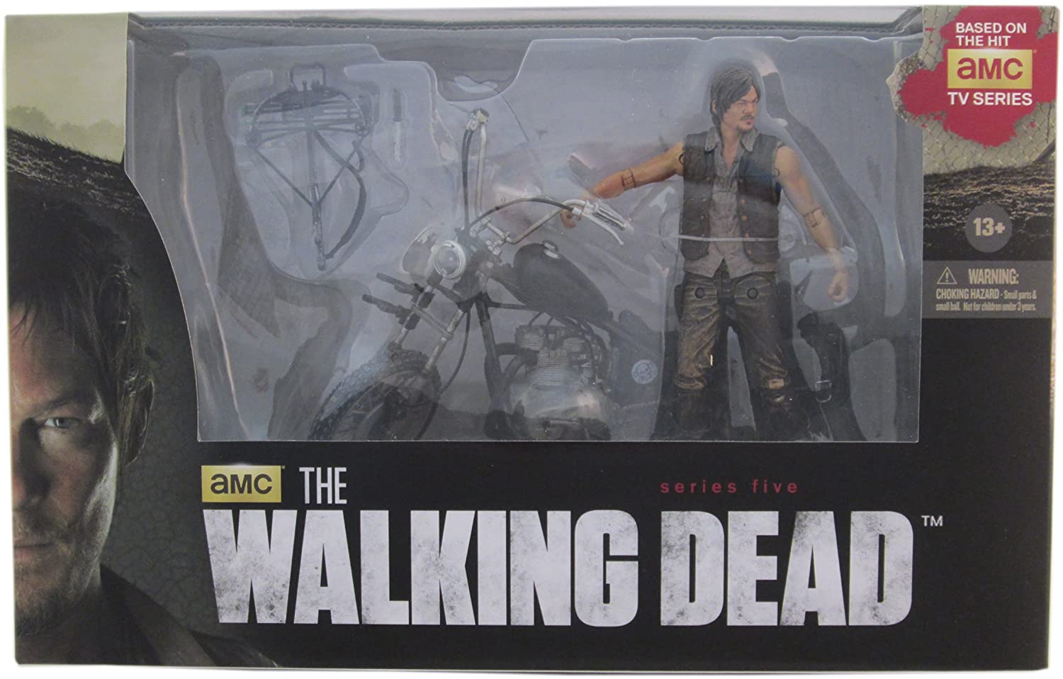 Walking Dead TV Daryl Dixon with Chopper Action Figure Box Set - Image 4