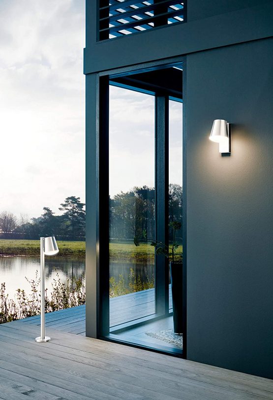 EGLO 97485 CALDIERO-C Exterior Floor Lamp in Stainless Steel - Image 3