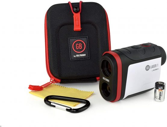 GolfBuddy Unisex's Laser 1 Golf Rangefinder, White, One Size - Image 4