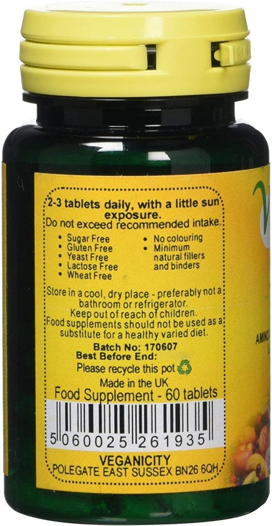 Veganicity Tyro Tan Healthy Tanning Supplement - 60 Tablets - Image 2