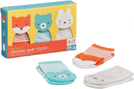 Petit Collage PTC469 Baby Socks, Multi - Image 2