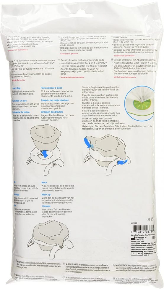OXO Tot 2-in-1 Go Potty - Replacement bag 30 - Image 2