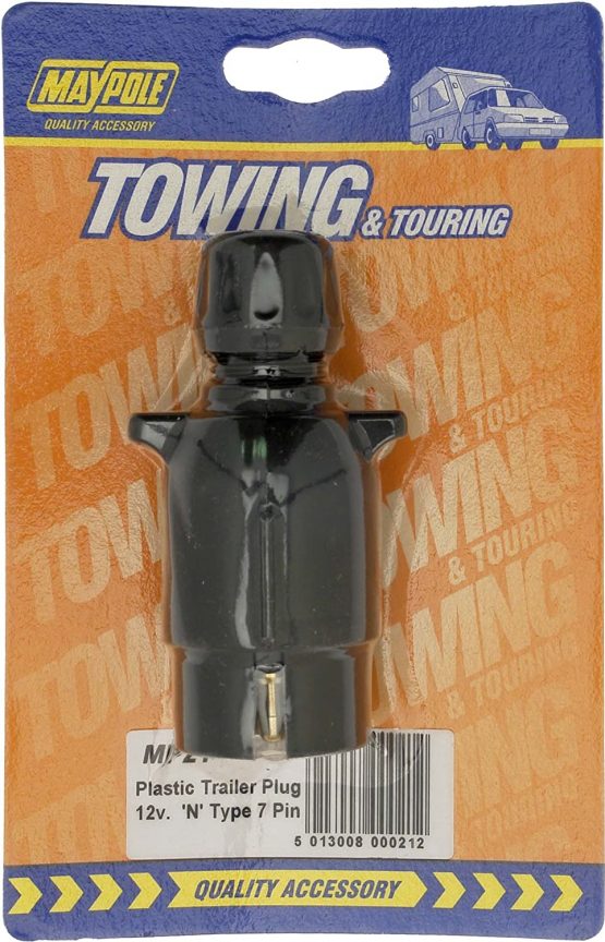 Maypole 7-Pin to 13-Pin N-Type Trailer Board Plug