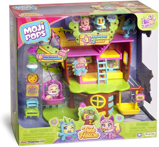MOJIPOPS Tree House – Tree House including 2 x exclusive MojiPops, 2 x exclusive expressions and a huge variety of accessories - Image 2