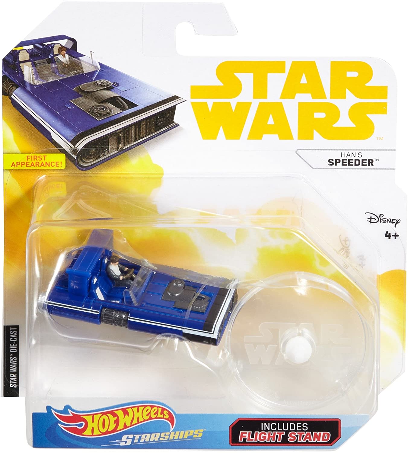 Star Wars Hot Wheels Starships Han's Speeder Vehicle - Image 4
