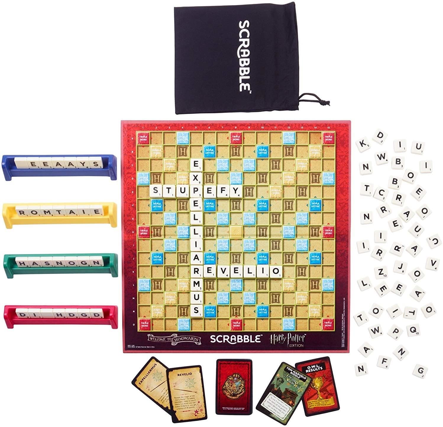 SCRABBLE Harry Potter Limited Edition A unique twist on the classic game, delve into New Wizarding Words! - Image 3