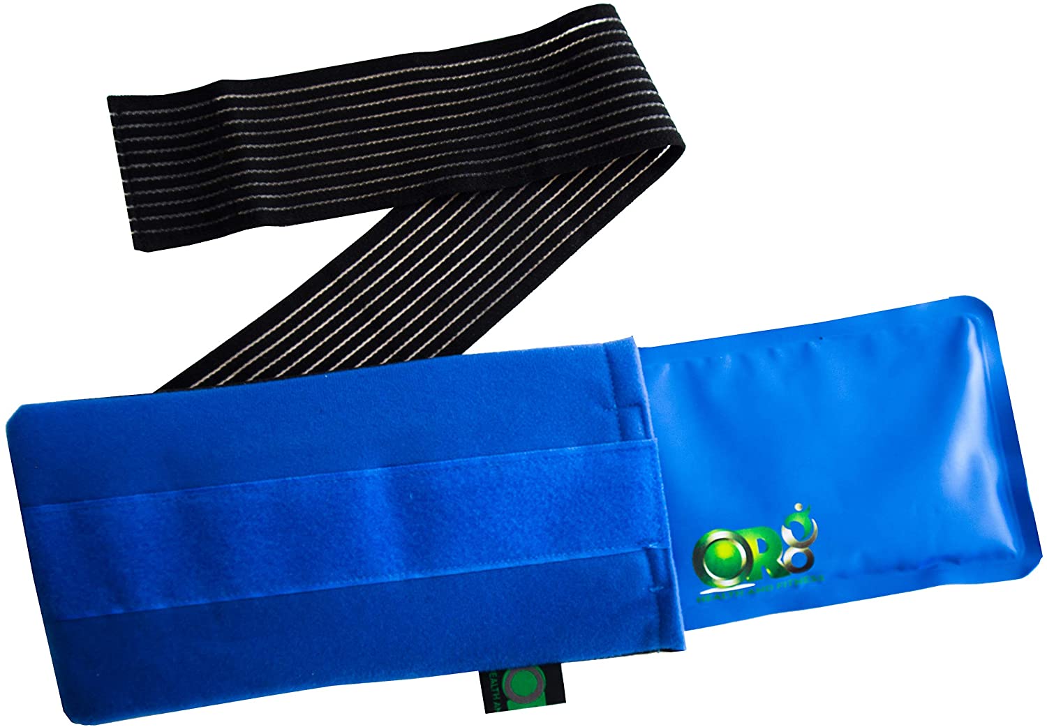 OR8 Wellness Gel Compression Pack HOT & Cold Reusable Multi Use Pain Relief Therapy. Gel Pack & Pouch with WRAP Included É
