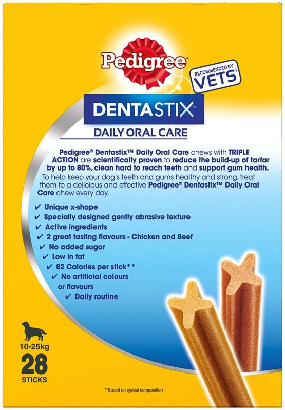 Pedigree DentaStix Medium Dog Dental Chews, 720g - Image 3