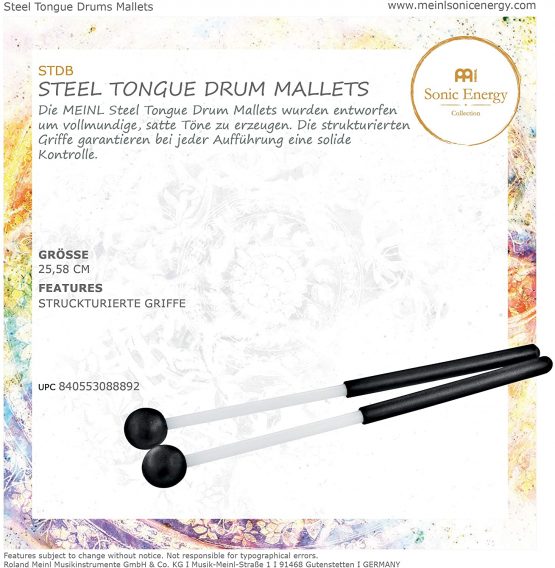 Steel Tongue Drum Mallets STDB - Image 3