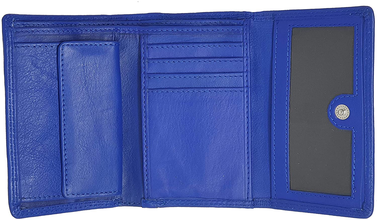 STARHIDE Women's RFID Small Leather Purse, Genuine Soft Leather Wallet with Coin & Key Pocket for Ladies Credit Card Holder - Image 2