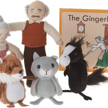 The Puppet Company - Traditional Story Sets - The Gingerbread Man Finger Puppet Set, PC007907