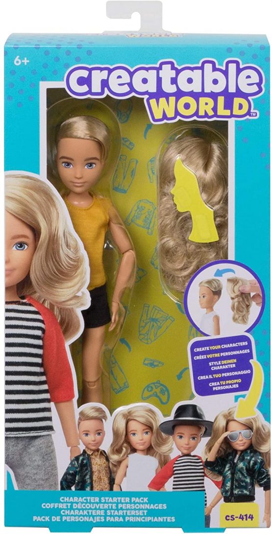 Mattel GKV44 Creatable World Character Starter Pack CS-414