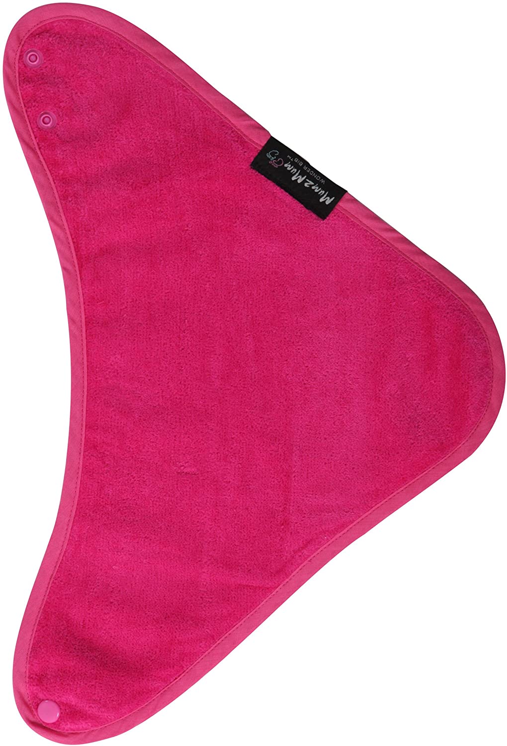 Mum 2 Mum Bandana Bib, 3 pack - Hot Pink, Purple, Baby Pink - Image 3