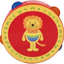 Orange Tree Toys Lion Tambourine, Multi Coloured