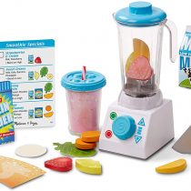 Melissa & Doug Smoothie + Shakes Blender Set | Pretend Play | Play Food | 3+ | Gift for Boy or Girl