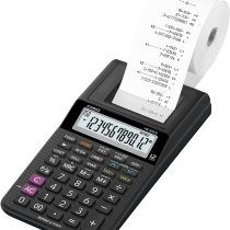 Casio HR-8RCE-BK Printer 12 Digit Calculator