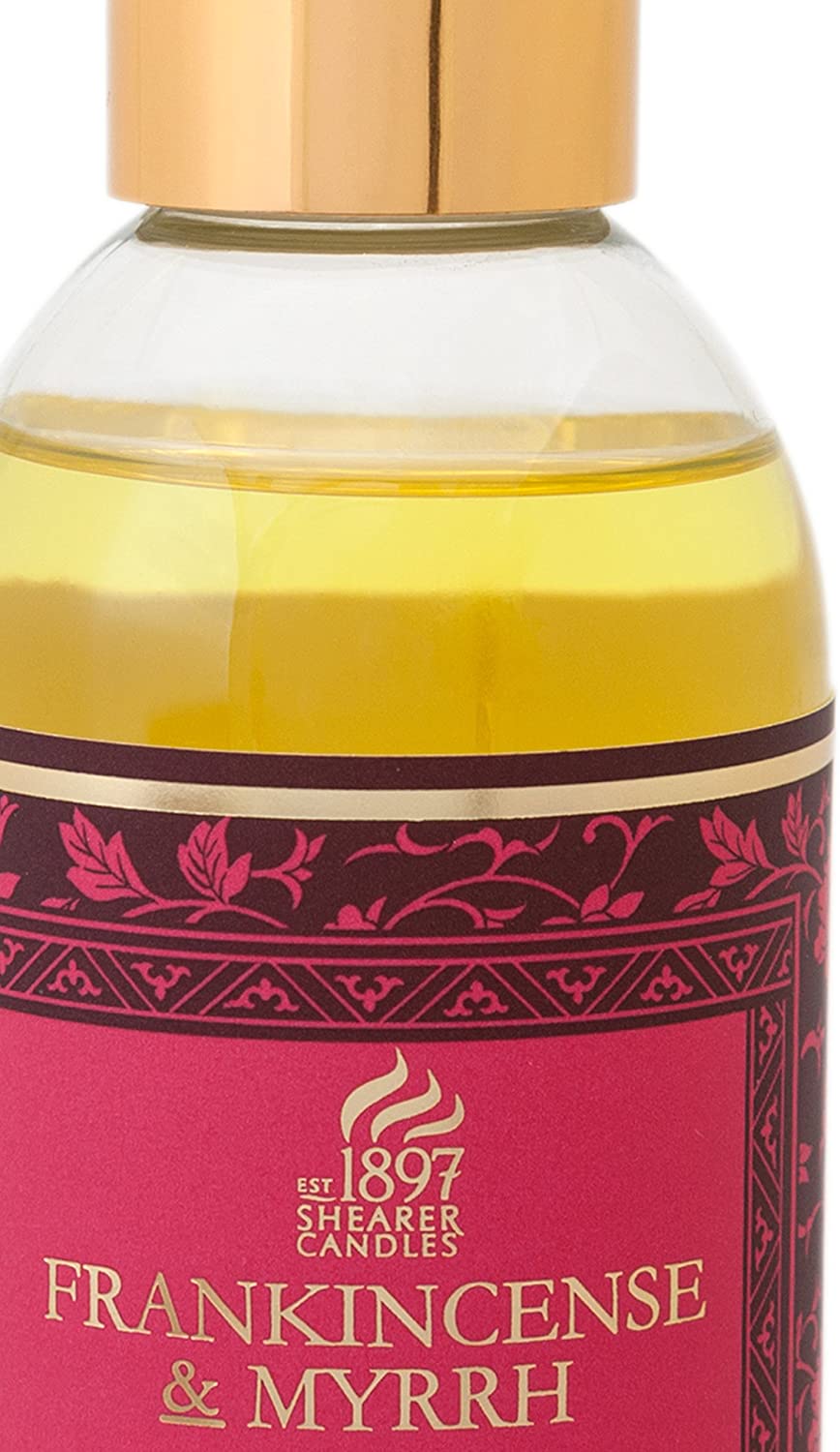 Shearer Candles 200 ml Frankincense and Myrrh Scented Reed Diffuser Refill, Transparent - Image 2