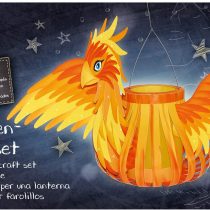 Ursus 18720010F Phoenix Lantern Craft Set for Making a Lantern, for Children, Includes Handicraft Instructions (English language not , Ideal for the Next Lantern Run