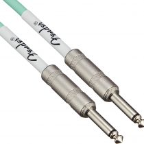 Fender 990510058 Original Series Instrument Cable - 10 ft – STR/STR – Surf Green, 3 Metre