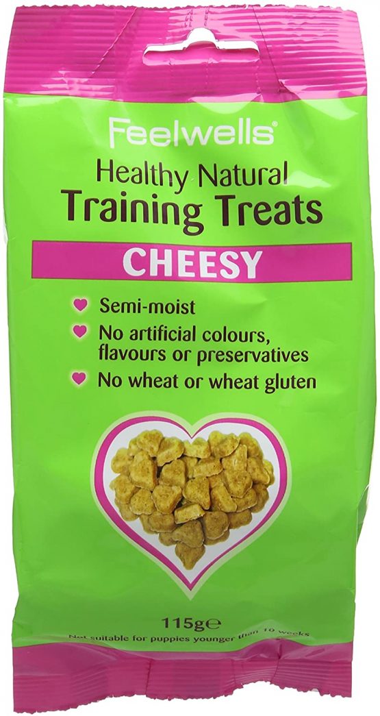 Feelwell's Semi moist Training Treats Cheesy 115 g (Pack of 7)