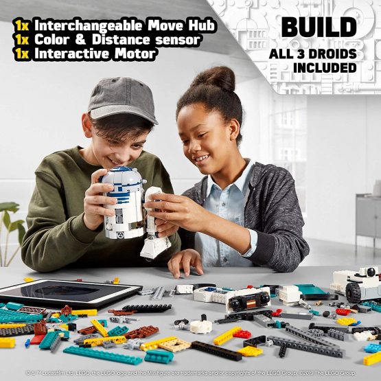 LEGO 75253 Star Wars BOOST Droid Commander 3 Robot Toys in 1 Set incl. R2-D2, App Controlled Programmable Interactive Robots, Robotics Coding Kits for Kids - Image 3