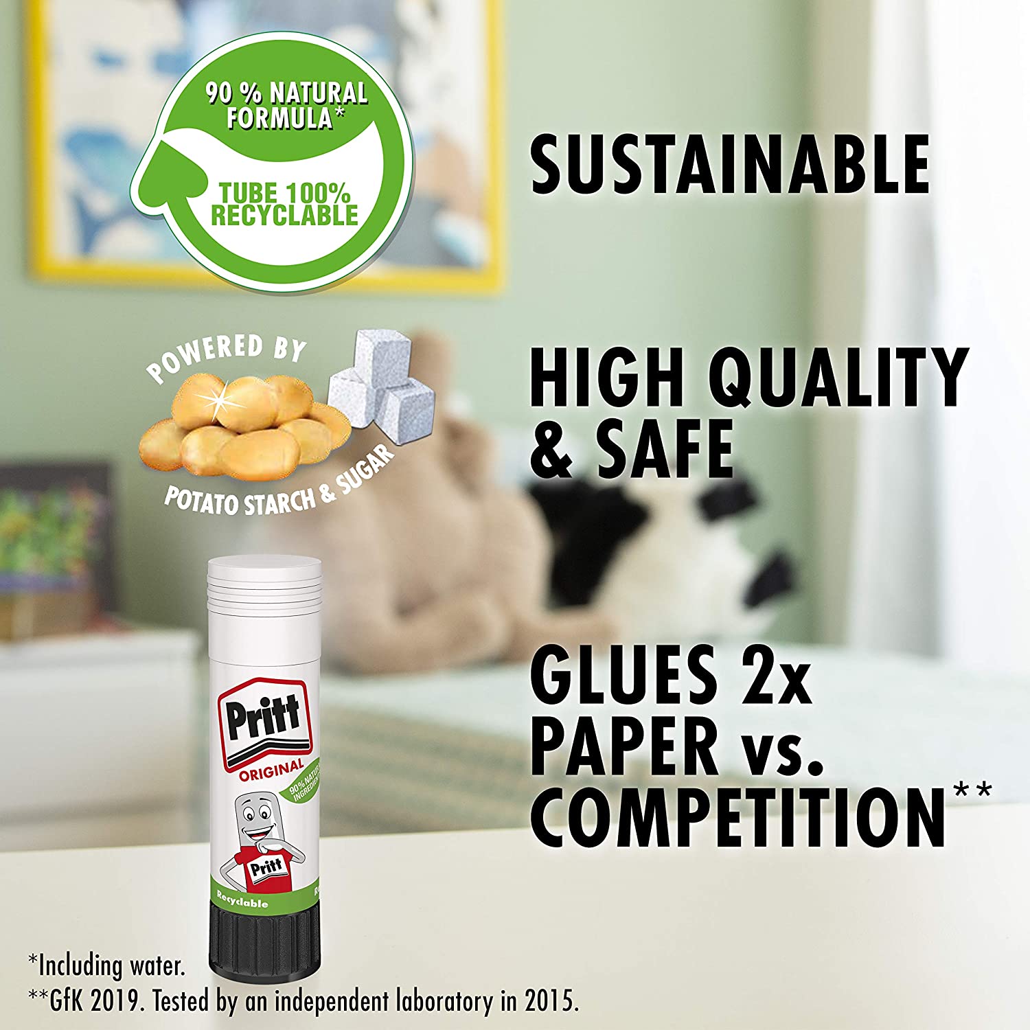 Pritt Glue Stick, Safe & Child-Friendly Craft Glue for Arts & Crafts Activities - Image 4
