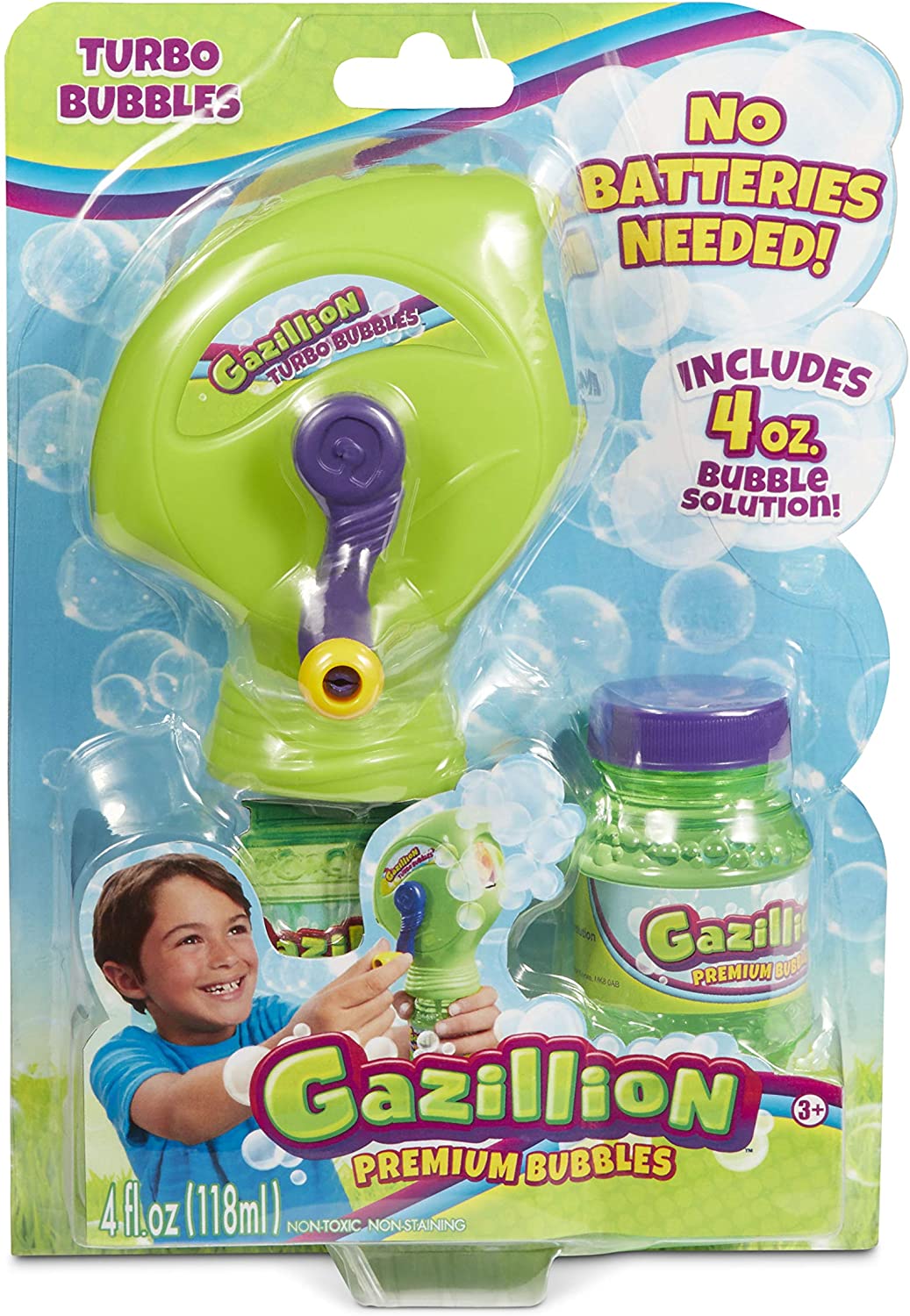 Gazillion 36398 Turbo Bubbles Machine, Multi, Multicolor - Image 4