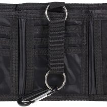 Canvas Wallet with Belt Clip Black by Lorenz (Ref8002)